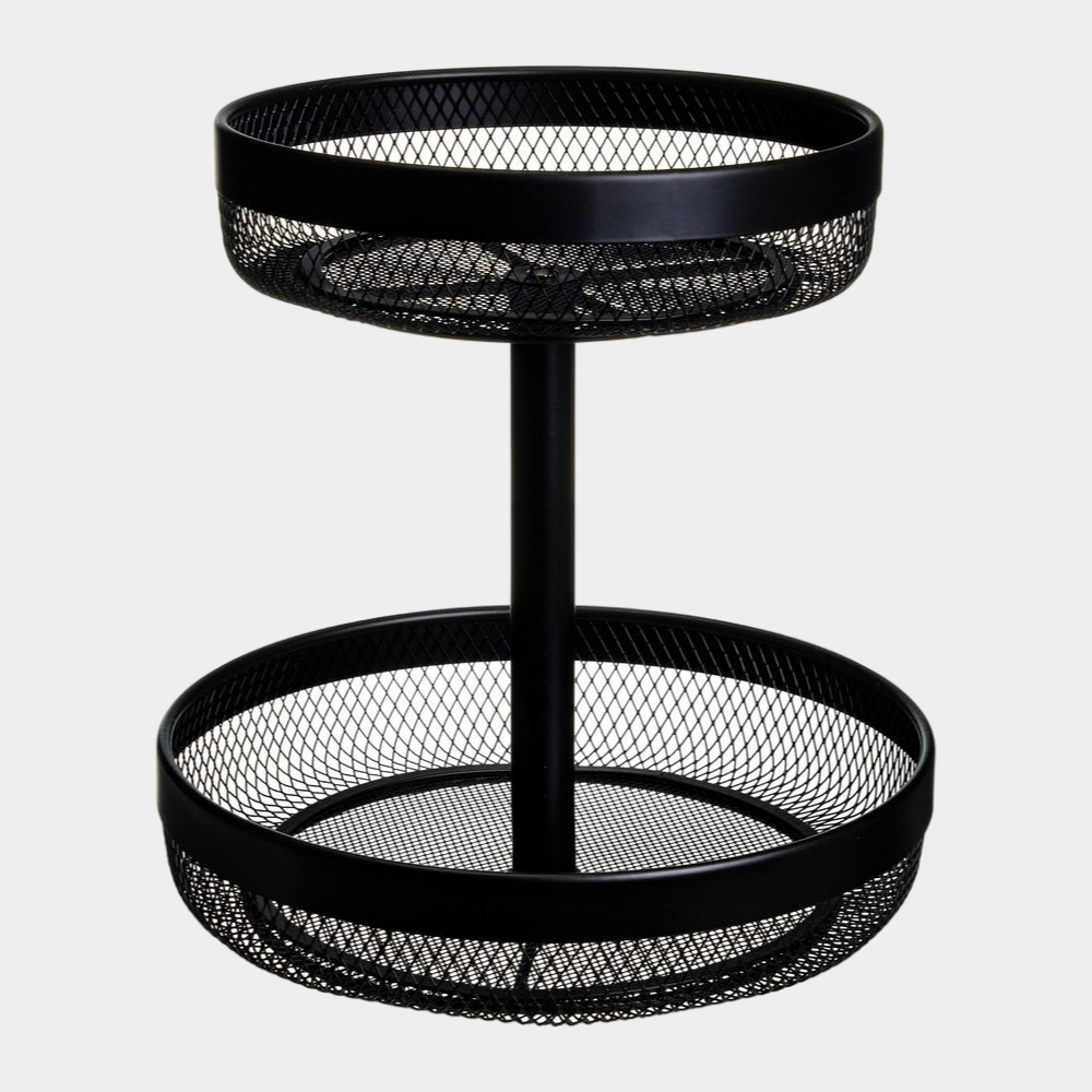 FRUTERO BONAO METAL NEGRO 32CM