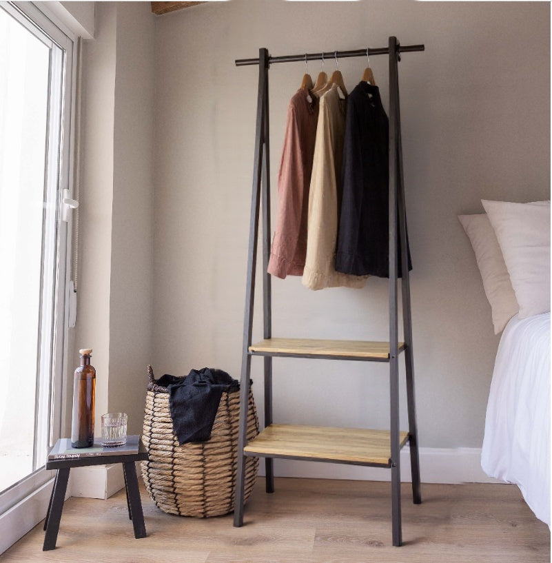 PERCHERO ITURI NEGRO 150CM