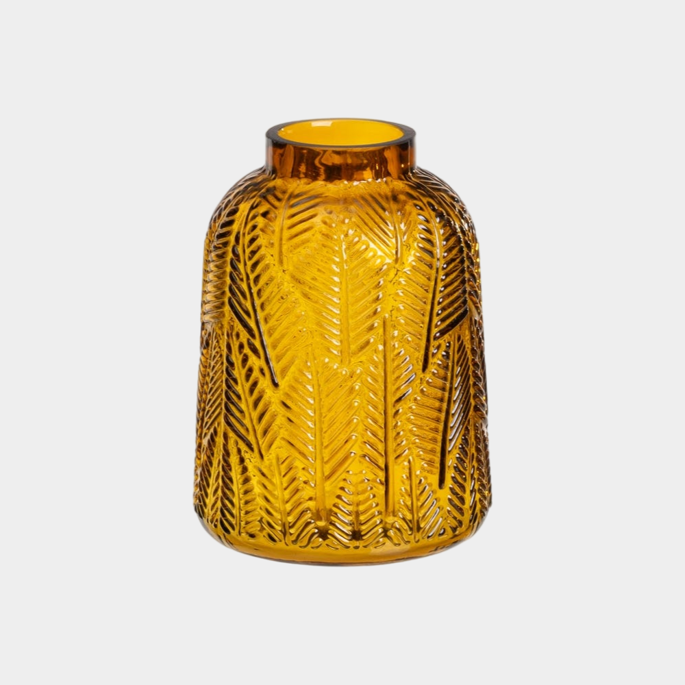 JARRÓN RIESCO AMARILLO 20CM