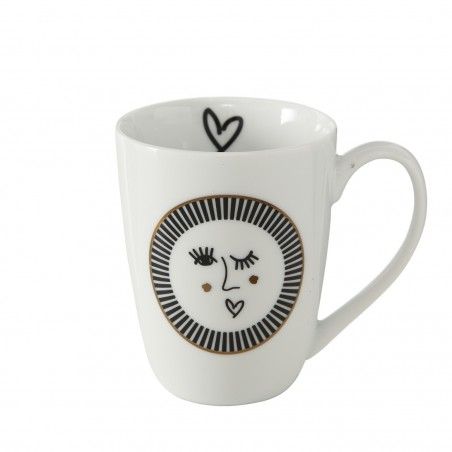 TASSE AMOUREUX DE PORCELAINE