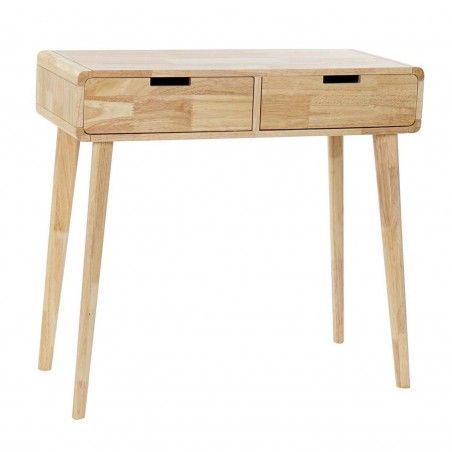 CONSOLE JARET EN BOIS 2 TIROIRS