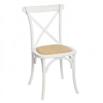 CHAISE IDALI GRILLE BLANCHE 89CM