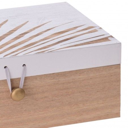 COFFRET ABILA EN BOIS BLANC