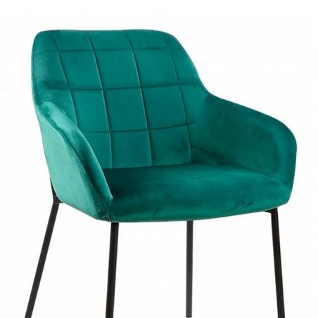 CHAISE NÁYADES VERT FONCÉ