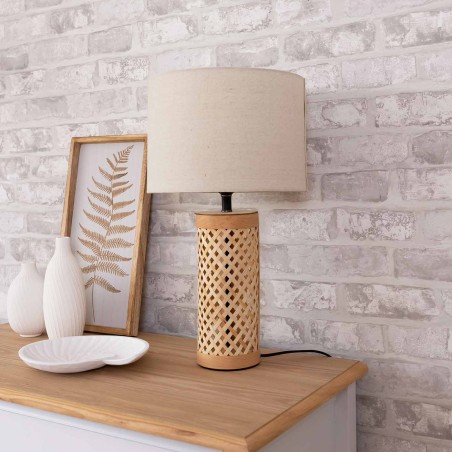 LAMPE DE TABLE SALMA BAMBOU