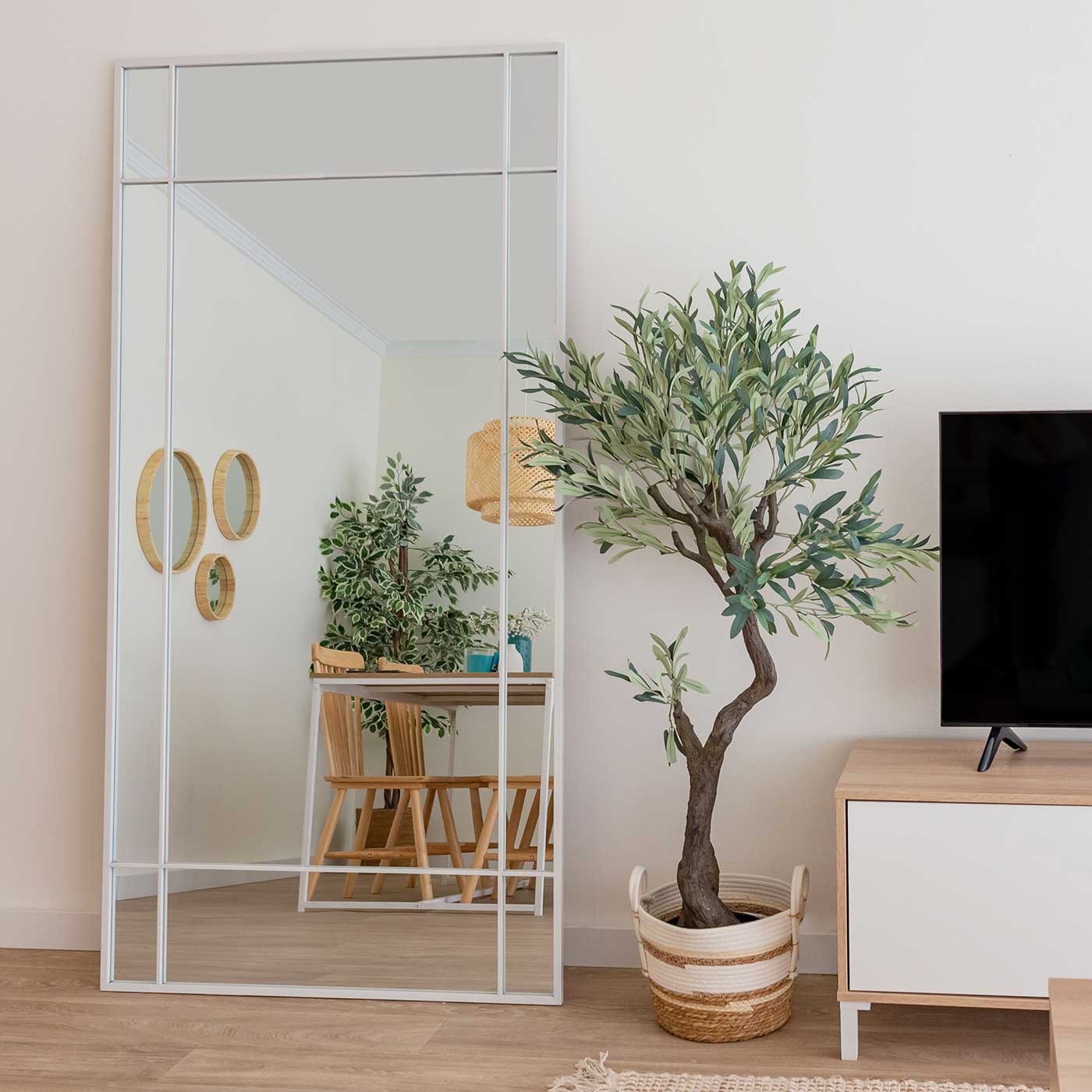 MIROIR YULEN MÉTAL 90X180CM
