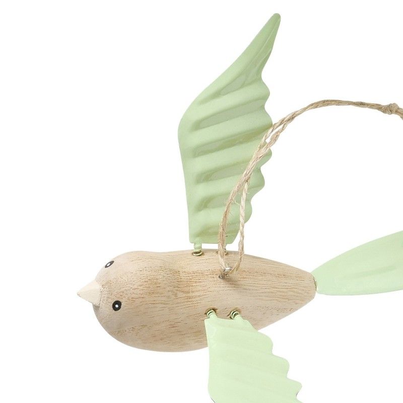 OISEAU EUKEN SUSPENDU 4COUL.